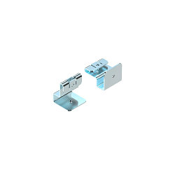 Zubeh�r f�r BATTEN FLAT P - Befestigungshaken f�r horizontal gef�hrte Drahtseile, 2er Set. Edelstahl