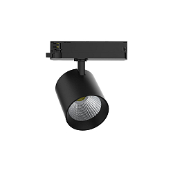 3-phase spot TRACKSPOT C swivelling, suitable for VDU workstation IP20, black dimmable