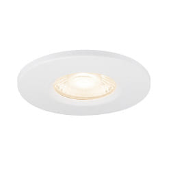 LED Einbauleuchte UNIVERSAL DOWNLIGHT FIX, 5W, 2700/3000/4000/6500K, 670lm, IP65, mit Abdeckung, dimmbar, wei�