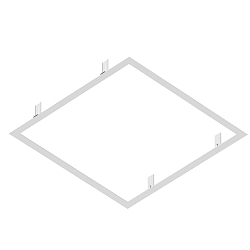 Einbaurahmen für LED PANEL P und PAVANNO, 62cm, weiß