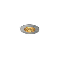 Outdoor LED Einbau-Downlight PATTA-I ROUND, IP65, 11W 3000K 910lm 38�, dimmbar, inkl. Treiber, Alu geb�rstet