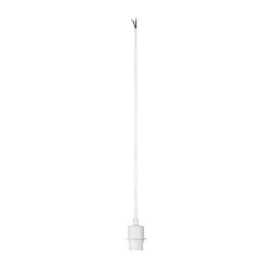 Pendelleuchte FENDA, 150cm, mit offenem Kabel, E27, ohne Schirm, Wei�