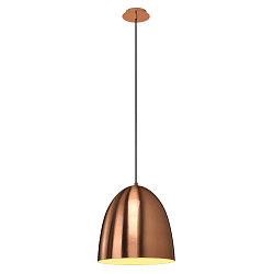 Pendelleuchte PARA CONE 30, rund, E27, 230V, kupfer geb�rstet