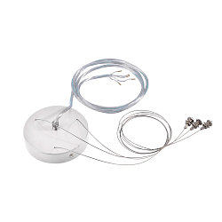 Abh�ngeset f�r LED Deckenleuchte MEDO, L�nge 150cm, 5-adrig, dimmbar 1-10V, Wei�