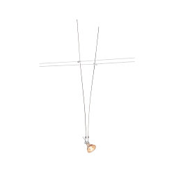 WIRE LUMINAIRE, for TENSEO low-voltage wire system, QR-C51, white