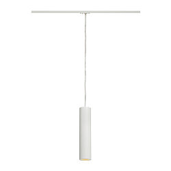 1-Phasen Pendelleuchte ENOLA B PD-1, GU10 QPAR51, inkl. 1-Phasen-Adapter, 150cm Pendel, wei�