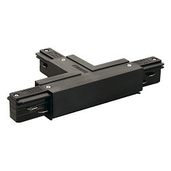 EUTRAC�T-Verbinder�1 f�r 3-Phasen HV-Schiene, Erde links / innen, schwarz