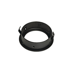 Optionaler Zierring f�r ENOLA B Wand- und Deckenstrahler, Schwarz