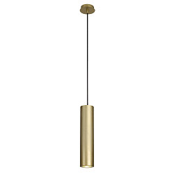 Pendant luminaire ENOLA B PD-1, IP20, GU10 QPAR51, � 6,7cm / H 30cm, aluminium, brass