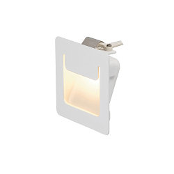 LED Einbauleuchte DOWNUNDER PUR 80 x 80, eckig, wei�es Geh�use, 3,6W LED warmwei�