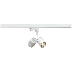 3-Phasen Strahler BIMA 2, 2-flammig, 2x GU10, IP20, inkl. Adapter, wei�