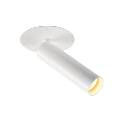 LED Ceiling recessed spot KARPO LED Wall Spot, canopy flat, 7,5W LED, 3000K, white