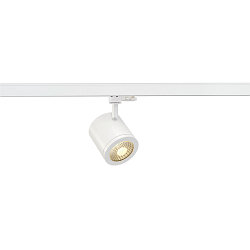 3-HV-phase-track LED Spot ENOLA C, rotatable, swivelling, 12W 3000K 900lm, 55�, white