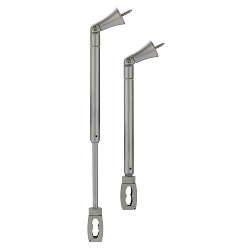 Zubeh�r f�r EASYTEC II Flexibler Deckenhalter f�r Dachschr�gen, silbergrau