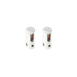 EINSPEISER, f�r TENSEO Niedervolt-Seilsystem, 2 St�ck, wei�