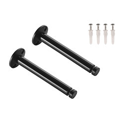 DECKENUMLENKER, f�r TENSEO Niedervolt-Seilsystem, 2 St�ck, schwarz