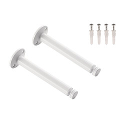 DECKENUMLENKER, f�r TENSEO Niedervolt-Seilsystem, 2 St�ck, wei�