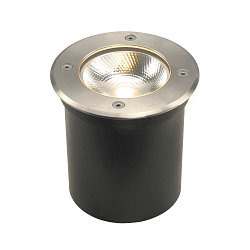 Premium LED Outdoor Floor recessed luminaire ROCCI 125 RUND, IP67, stainless steel 316, 8.6W 120� 3000K 580lm