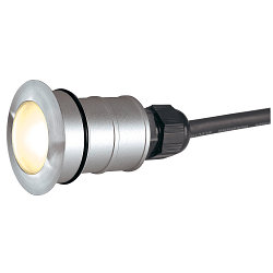 Outdoor LED Einbauleuchte POWER TRAIL-LITE, IP67 IK08, 350mA (exkl. BG), 1.4W 3000K 45lm 60�, CRi >90, schaltbar, rund