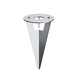 Zubeh�r f�r HELIA L Wege- und Standleuchte - Erdspie�, Edelstahl, 17 cm