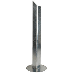 Erdspie� f�r Outdoor Stehleuchten RUSTY 40 / 70, L�nge 50cm / � 18.5cm, Edelstahl 304 verzinkt