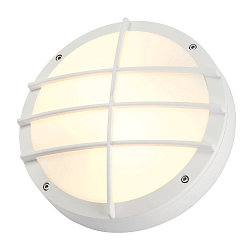 Wandleuchte BULAN GRID, rund, E27, max. 2x25W, wei�