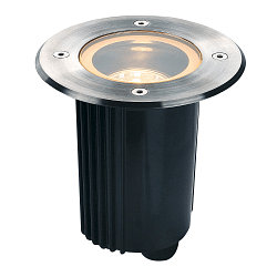 Outdoor luminaire DASAR 115 GU10 Recessed luminaire, Stainless steel cover round