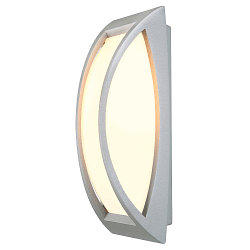 Outdoor Wand-/Deckenleuchte MERIDIAN 2, E27, IP54, Silbergrau