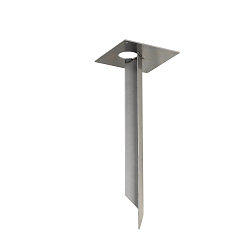 Erdspie� f�r Outdoor Stehleuchten ARROCK SLOT / ARROCK STONE, 17 x 17 x 48.5cm, Stahl verzinkt