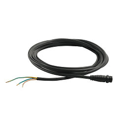 Zubeh�r f�r LED Au�enleuchte GALEN LED - Anschlussleitung, IP55, 5 Meter, schwarz
