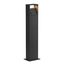 Floor lamp LOGS 70, square, LED warmwhite, 8W,, anthracite