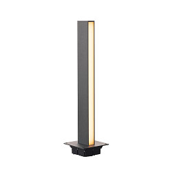 Outdoor LED Wege- und Standleuchte H-POL TWIN 60, 2-flammig, 66cm, IP55 IK03, 35W 3000K 1400lm, Anthrazit