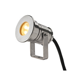 Outdoor LED Aufbau-Strahler DASAR� PROJECTOR, Niedervolt-Modell, IP68 IK04, 12-24V DC (exkl. BG), 6.5W 3000K 520lm 40�