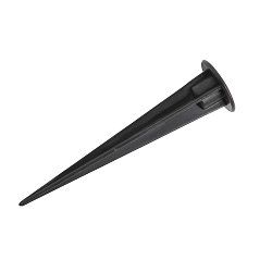 Erdspie� Kunststoff schwarz