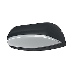 LED Au�enwandleuchte ENDURA� STYLE WIDE, IP44, 12W 3000K 530lm 115�, Allu-Druckguss / PC, Dunkelgrau