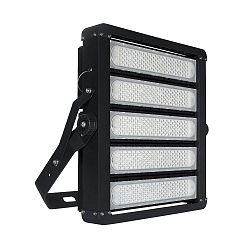 LED Flutlicht-Strahler ECO HIGH POWER FLOODLIGHT 500, IP65 IK08, Alu / PC, schwarz, 500W 4000K 67500lm W 90�