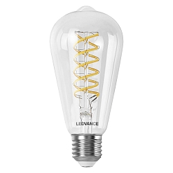 LED Filament-Birnenlampe Smart+ Wifi EDISON TW, E27, 8W 2700-6500K (Tunable White) 806lm 320�, dimmbar, klar