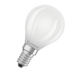 LED Filamentlampe CLASSIC P DIM CRI97 S 4.2W 927 FIL FR Birnenform E14