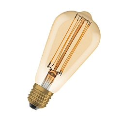 Filamentlampe Vintage 1906 LED DIM 40 5.8 W/2200 K Birnenform E27