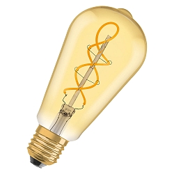 Filamentlampe Vintage 1906� LED 28 4 W/2000 K Birnenform E27