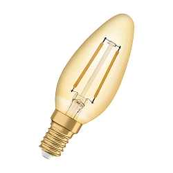 Filamentlampe Vintage 1906� LED 22 B10,5 2.5 W/2400 K Kerze E14