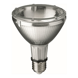 Philips Entladungs-Reflektorlampe MASTERColour CDM-R P30, E27, 70W 3000K 3800lm 14000cd 30�, CRi 90