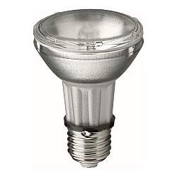 Philips Entladungs-Reflektorlampe MASTERColour CDM-R P30, E27, 35W 3000K 2000lm 8000cd 30�, CRi 90