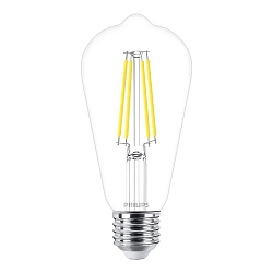 LED Lampe MASTER Value LEDbulb, ST64, E27, 5,9W, 2700K, klar, dimmbar