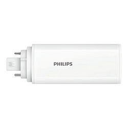 LED Kompakt-Leuchtmittel CorePro LED PLT HF, 4P, EVG, GX24q-2, 6.5W 4000K 800lm 120�, PC schlagfest, matt