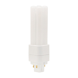 LED Kompaktlampe EssenceDuo/E 13 HF - Retrofit f. Ralux Duo/E, EVG, Sockel G24q-1, 25-60V AC, 5W 3000K 400lm 280�, schaltbar