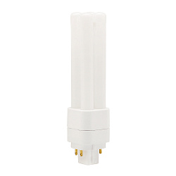 LED Kompaktlampe EssenceDuo/E 18 HF - Retrofit f. Ralux Duo/E, EVG, Sockel G24q-2, 30-70V AC, 7W 3000K 595lm 280�, schaltbar