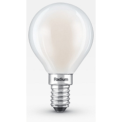 LED Filament Tropfenlampe STAR D40 DIM 940, E14, � 4.5cm, 3.4W 4000K 470lm 300�, CRi>90, dimmbar, Glas matt