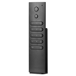 Hand-Funk-Fernbedienung REMOTE RF WHITE 4ZONE, IP20, 1 Kanal, 4 Zonen, schwarz