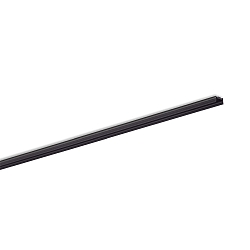 Aufbau-Aluminium-Profil f�r 1 LED Strip, flaches U-Profil SMALL, 200cm, schwarz